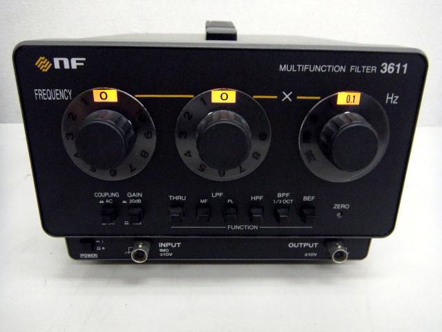 3611 マルチファンクションフィルタMultifunction filter