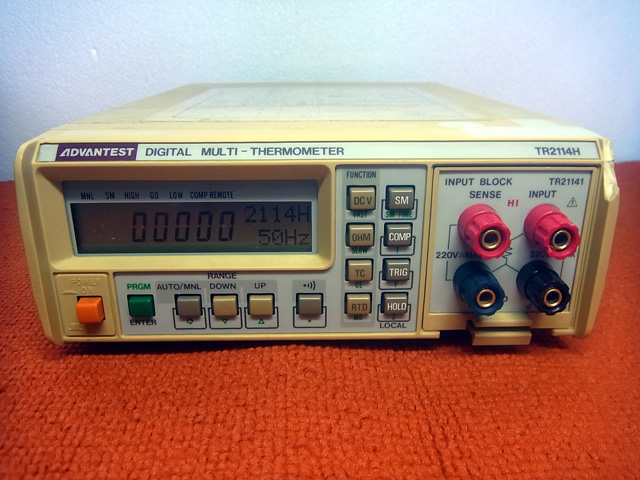 ジャンクTR2114Hデジタルマルチ温度計｜中古測定器のアイジー